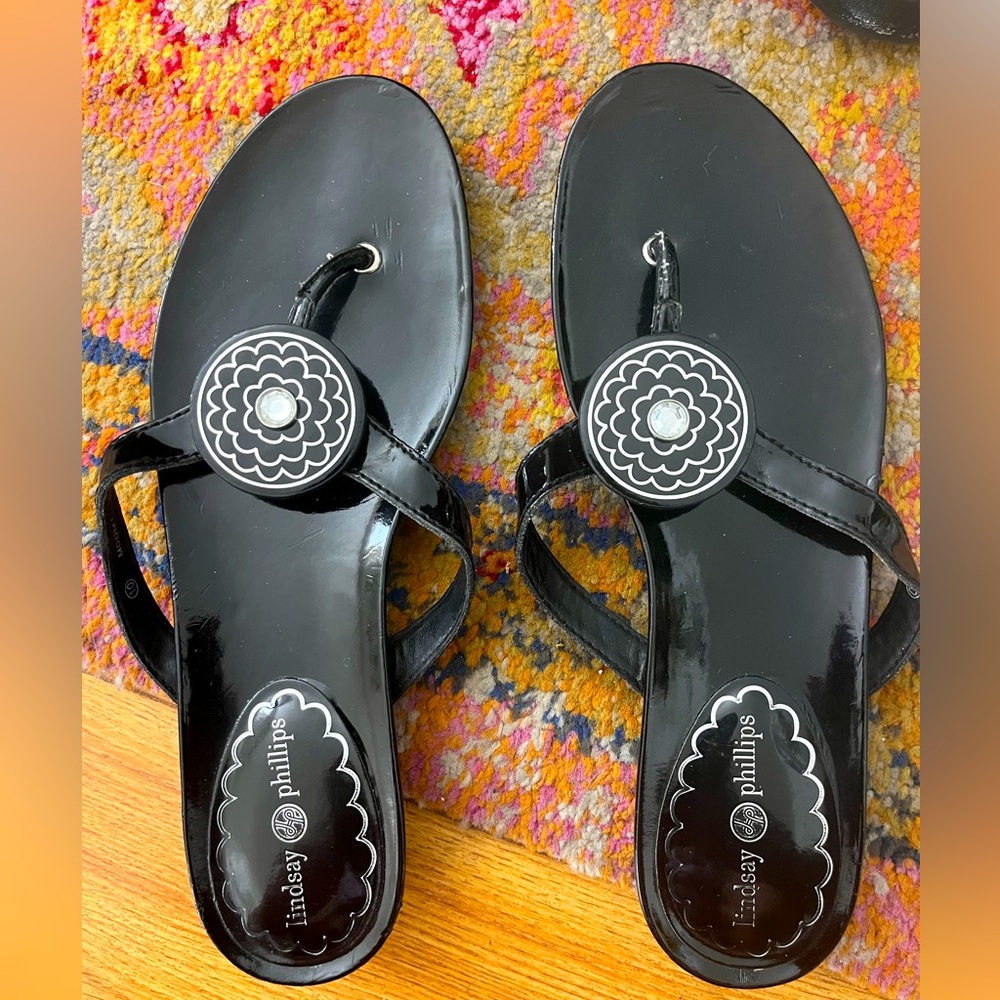 Lindsay Phillips sandals, size 10
